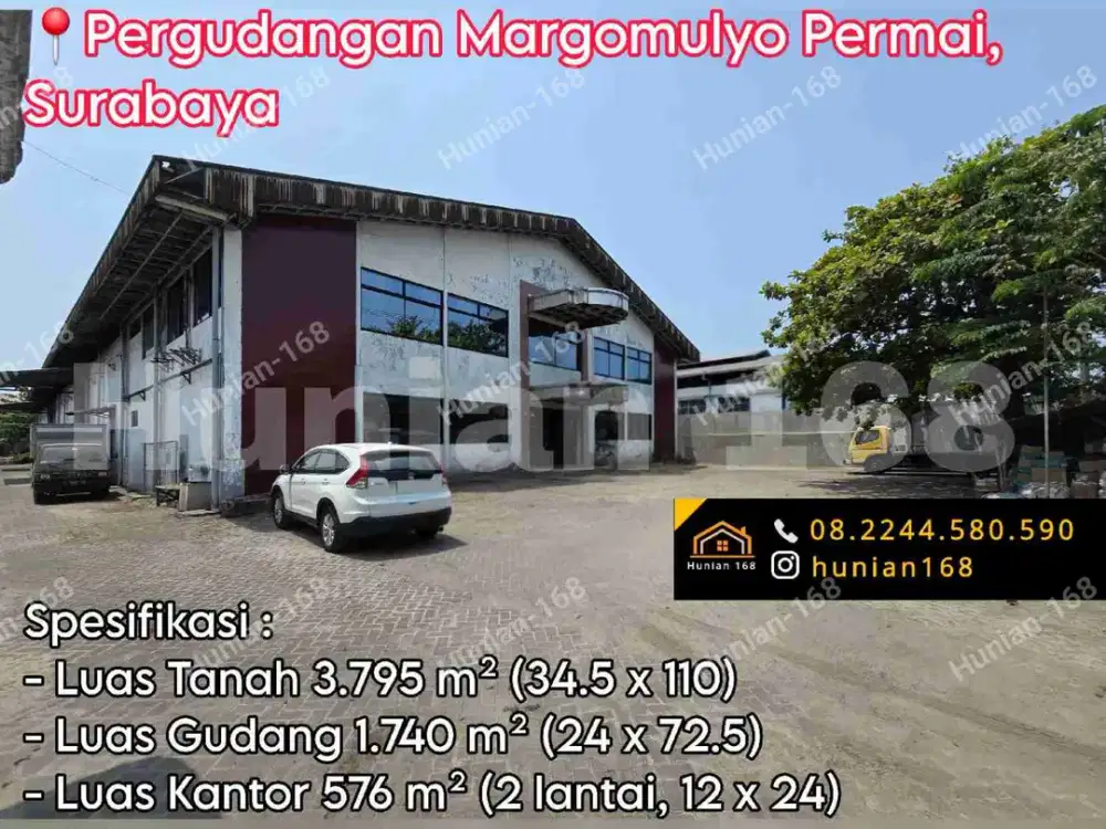 Gudang Tanah Kavling Industri Pabrik Pergudangan Raya Margomulyo Permai Surabaya Suri Mulia Indah Jaya Sentong Buntaran Angtropolis Barat Utara Tambak Langon Kalianak Osowilangun Bekas