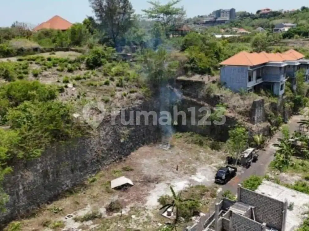 Tanah Strategis 5,44 Are Nuansa Bukit Jimbaran, SHM, Cocok Hunian, Rp 3,046 Miliar