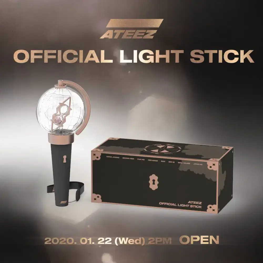 Jual Lightstick Ateez Ver.1