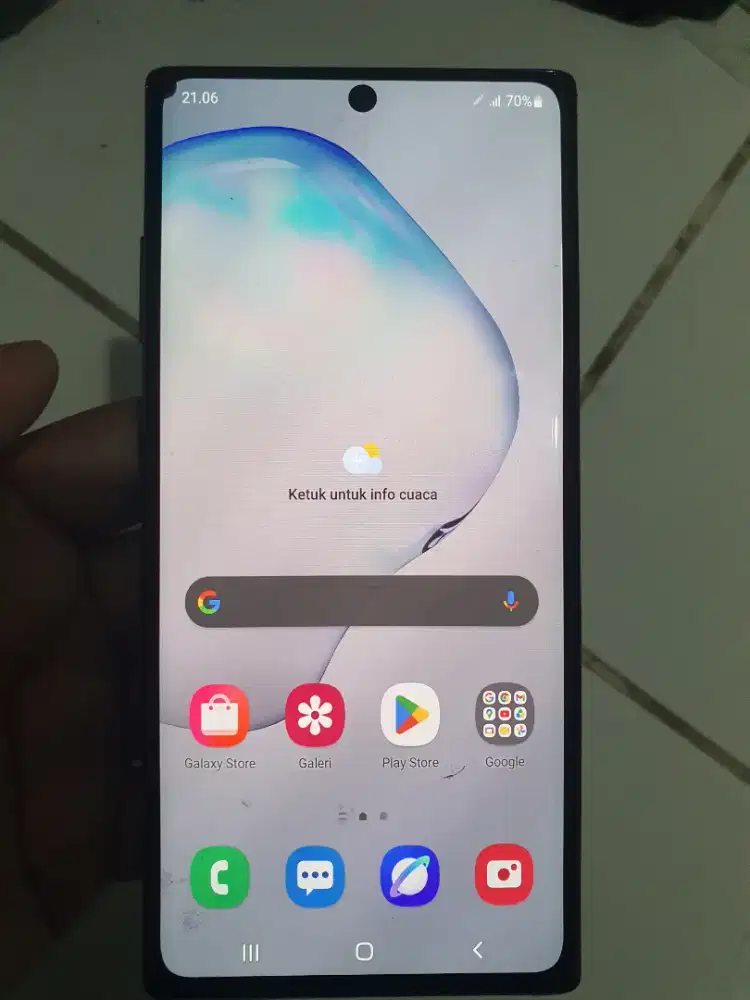 Samsung Note 10 plus ram 12/256