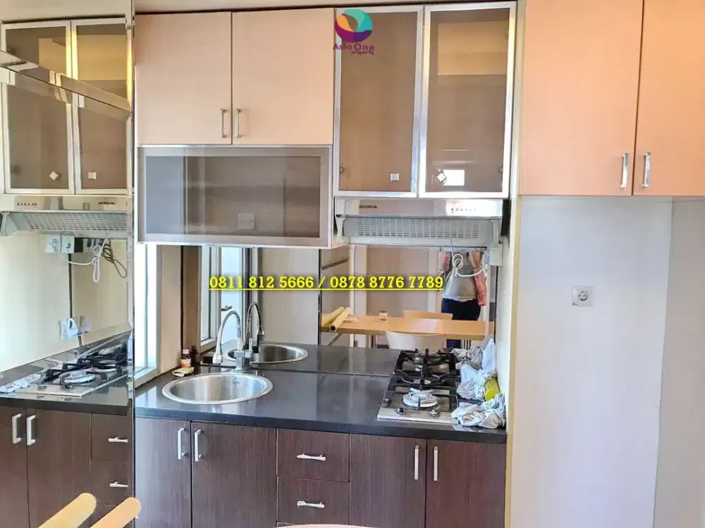 Jual Cepat! Apartemen Green Lake Sunter 2BR Furnished Minimalis, Jakarta Utara