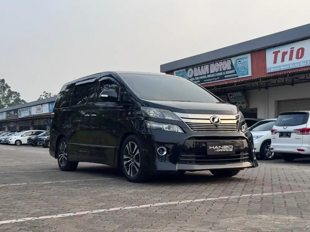 [Full Orian] Vellfire 2.4 ZG Premium Sound 2012 AT Matic Hitam Black
