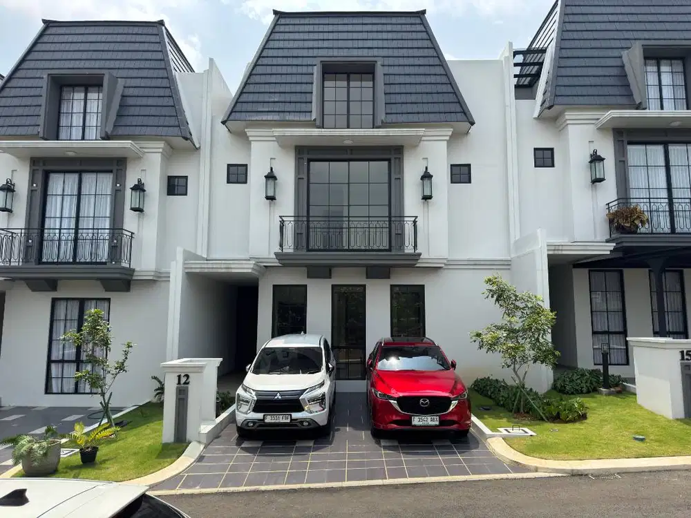 Dijual Rumah 3 Lantai Siap Huni Semi Furnished di Summarecon Bogor