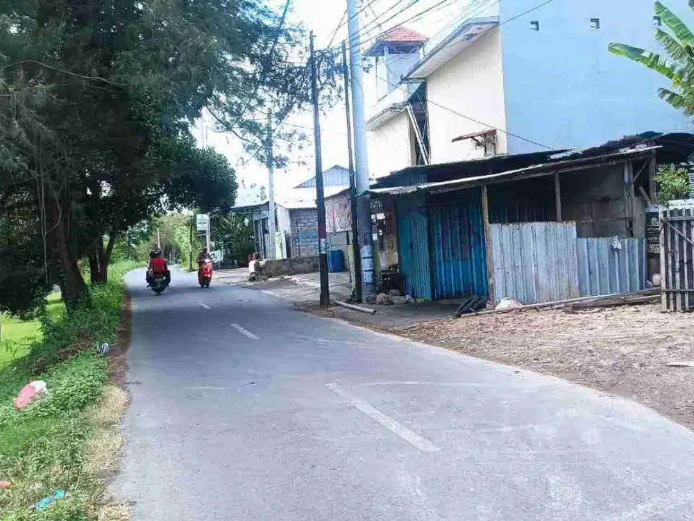 Tanah Strategis 865M2 Raya Utama Taman Pancing Timur Pemogan Dkt Kuta