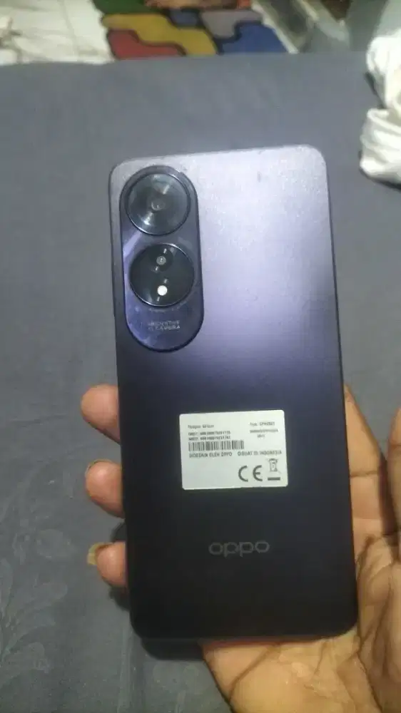 Oppo a60 no minus