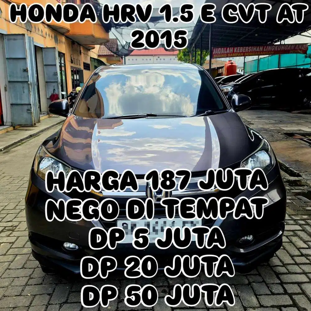 Honda HR-V 2015 Bensin DP 5 JUTA
