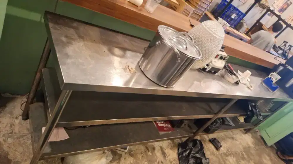Meja Panjang Stainles sangat Kokoh