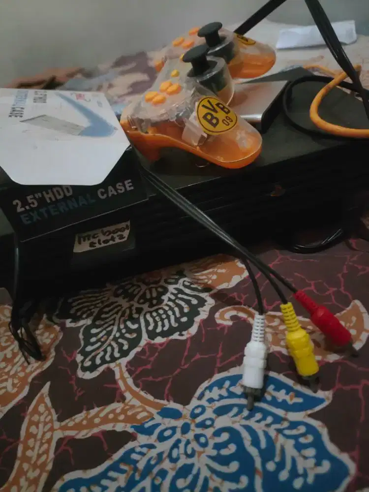 PS 2 Besar siap pakai free MC dan 2 Stik