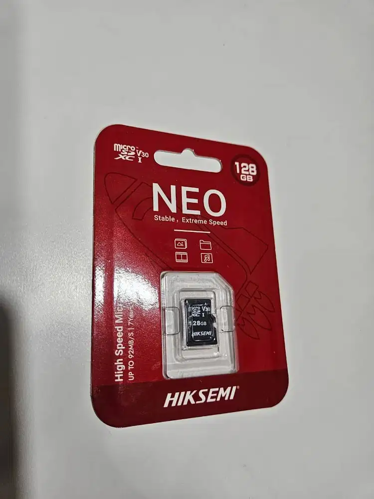 HIKSEMI NEO MicroSDXC 128GB UHS-I V30 – Up to 92 MB/s