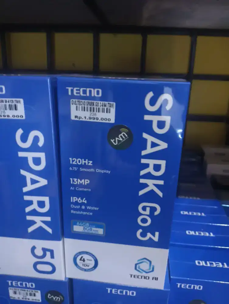 TECNO SPARK GO 3 4/64 | ATLANTIS DAHSYAT