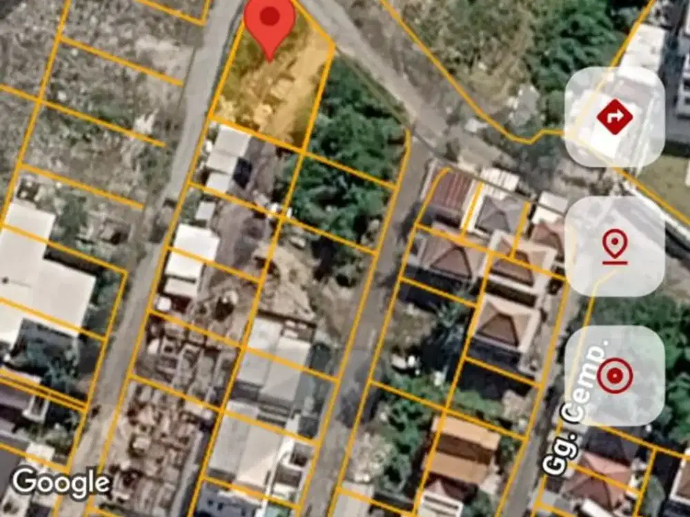 Dijual Tanah Di Ungasan Jl Pura Masuka Gg Jepun