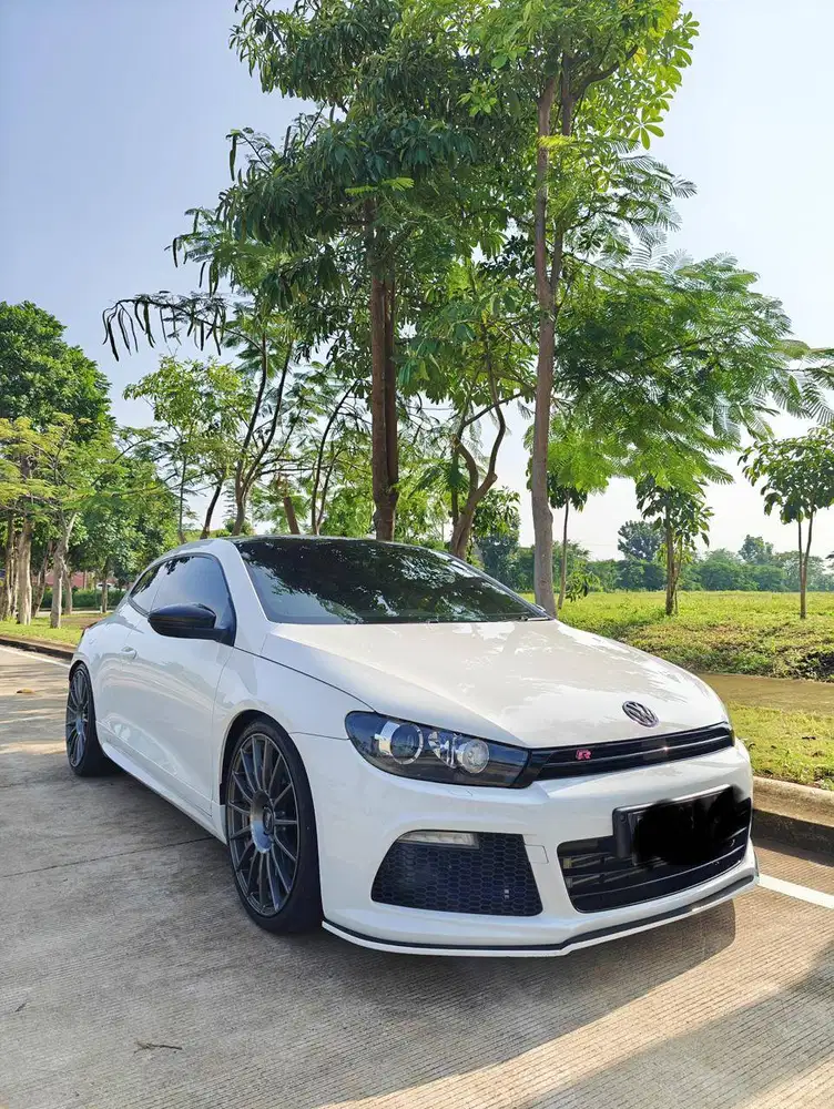 Volkswagen scirocco 2023 white putih vw scirocco full modif 2022/2024