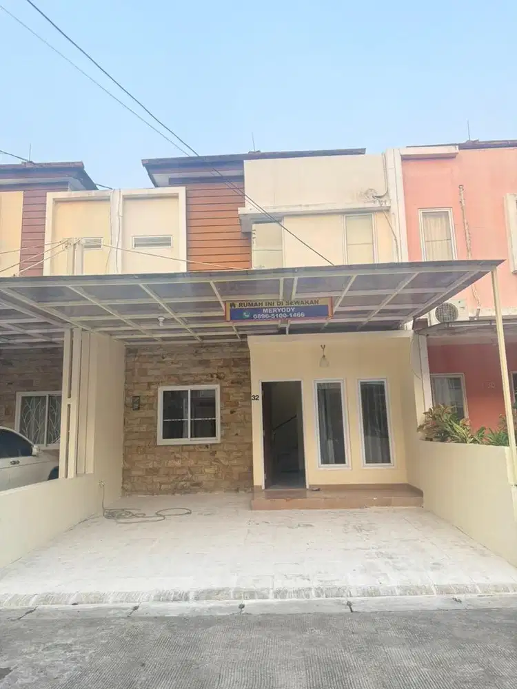Disewakan rumah di cluster Champaca Residence,