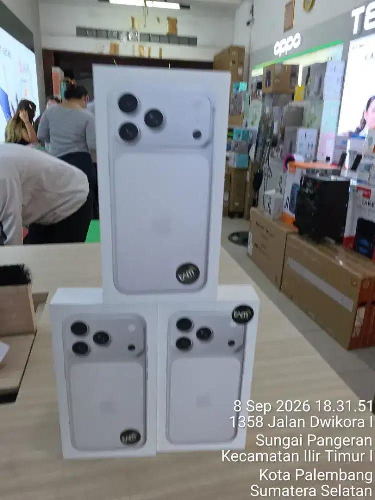 IPHONE 17 PRO MAX 256GB GARANSI RESMI IBOX