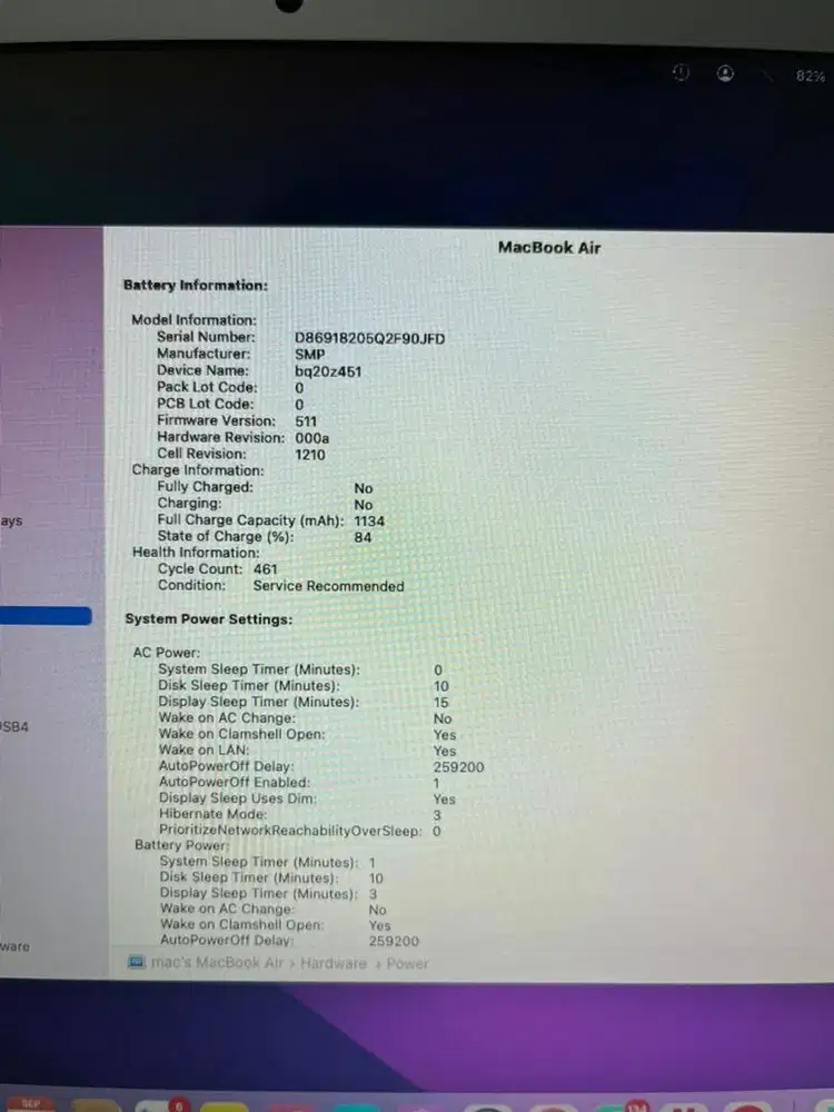 Macbook Air 2017 8/128 Unit Only