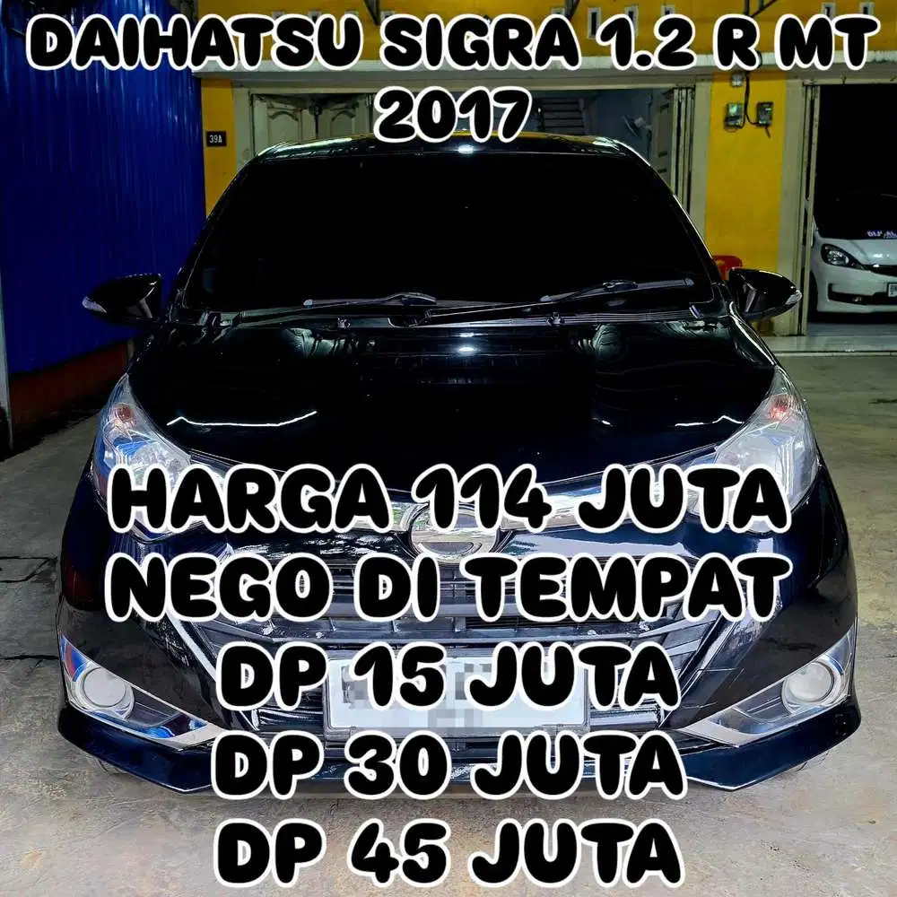 Daihatsu Sigra 2017 Bensin DP 15 JUTA