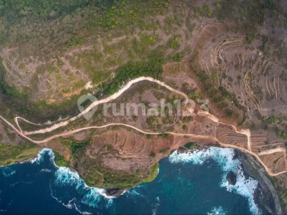 Tanah Kavling Los Tebing View Kelingking Bunga Mekar Nusa Penida, Kavling 14, 545M², SHM, Rp 958,9 Juta