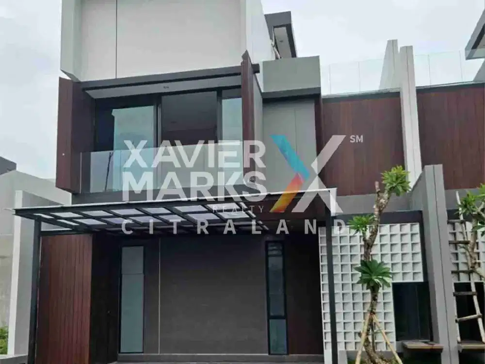 Rumah Dempsey Hill Citraland Murah, Semi Furnish, Cluster Baru