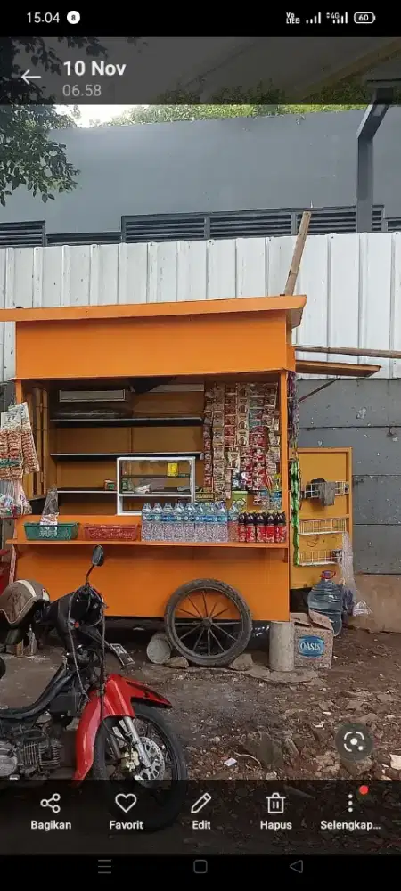 gerobak besi kuat bagus