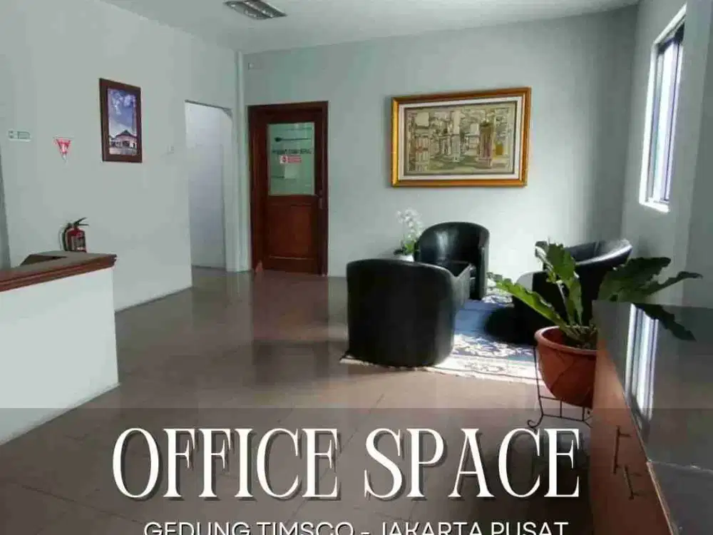 DISEWAKAN CEPAT !! KANTOR/OFFICE SPACE, BARE CONDITION, STRATEGIS Di Gedung Timsco - Senen
Jakarta Pusat