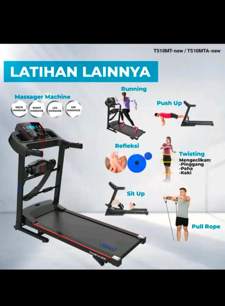 Treadmill Low Watt, muluss dn Haluss