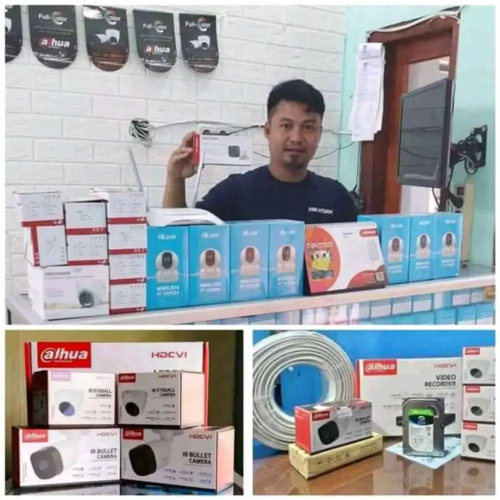 Paket Kamera Cctv komplit harga plus pasang