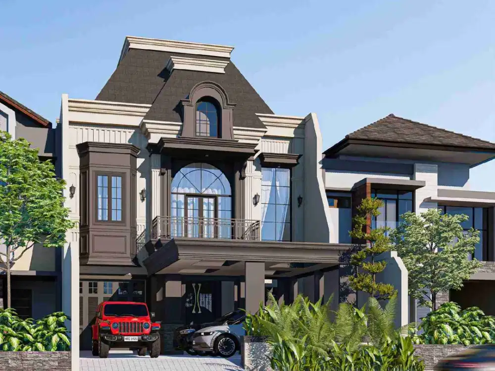 dijual Rumah Mewah American Classic Di Kayu Putih Jakarta Timur
