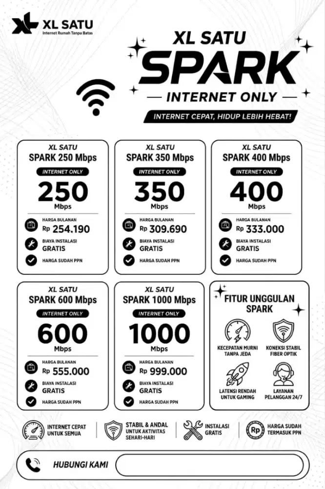 GRATIS PEMASANGAN