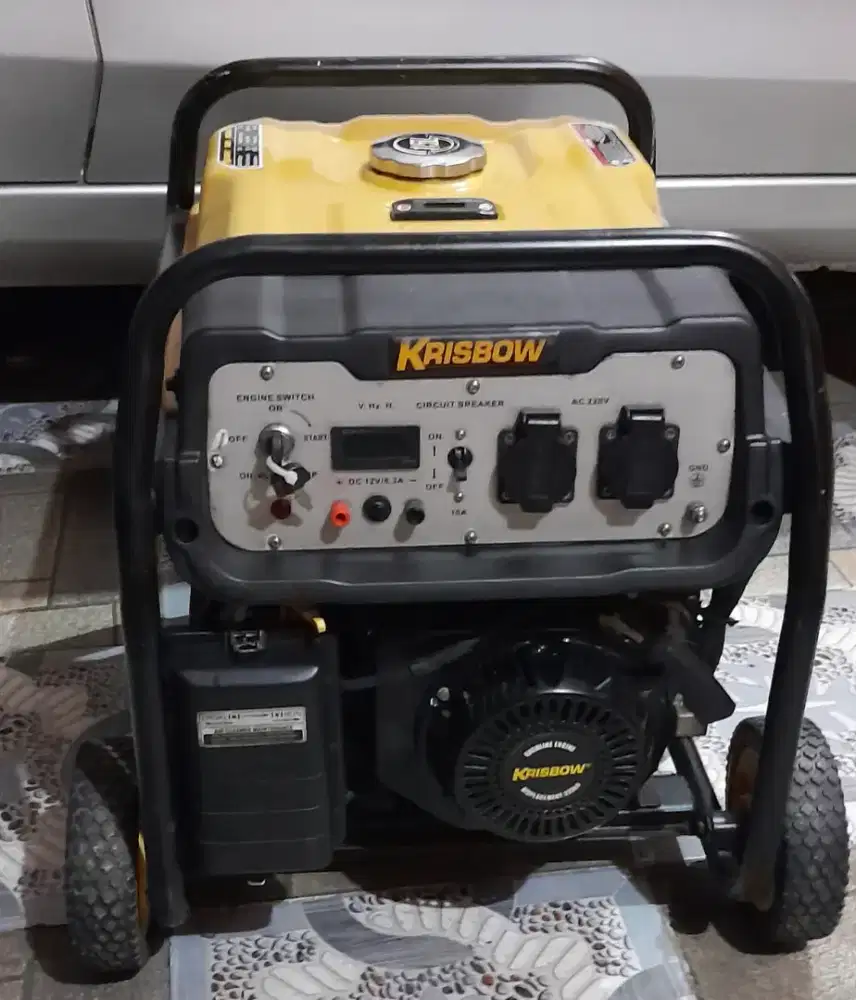 Dijual cepat genset krisbow tipe 3800W