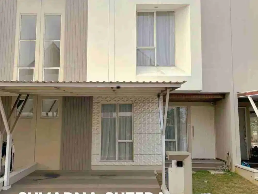 Dijual Cepat Rumah Baru Tipe Besar Suvarna Sutera Lokasi Strategis Terdepan