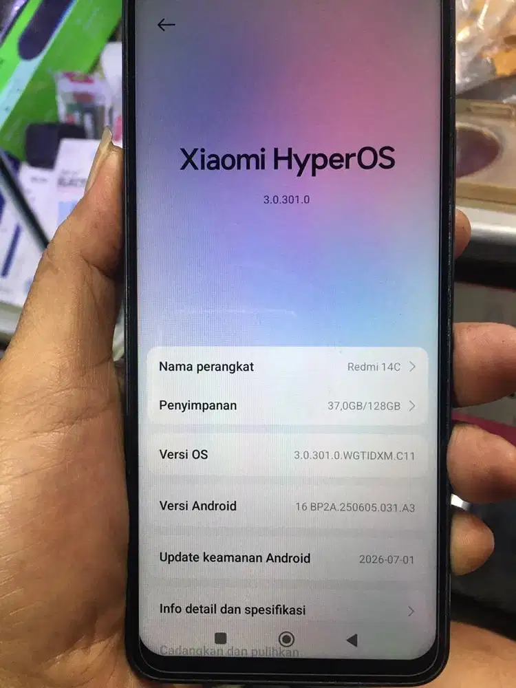 Dijual redmi 14c 6+6/128gn