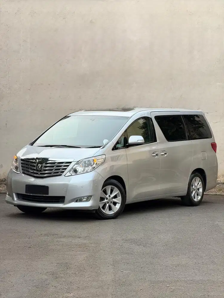 HARGA CASH! KM 112rb! Alphard G 2008 Premium Sound Toyota