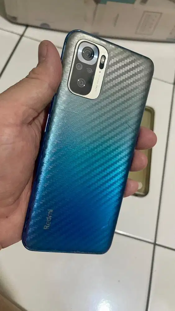 Xiaomi Redmi Note 10S Second 8/128 Mulus Fullset Murah