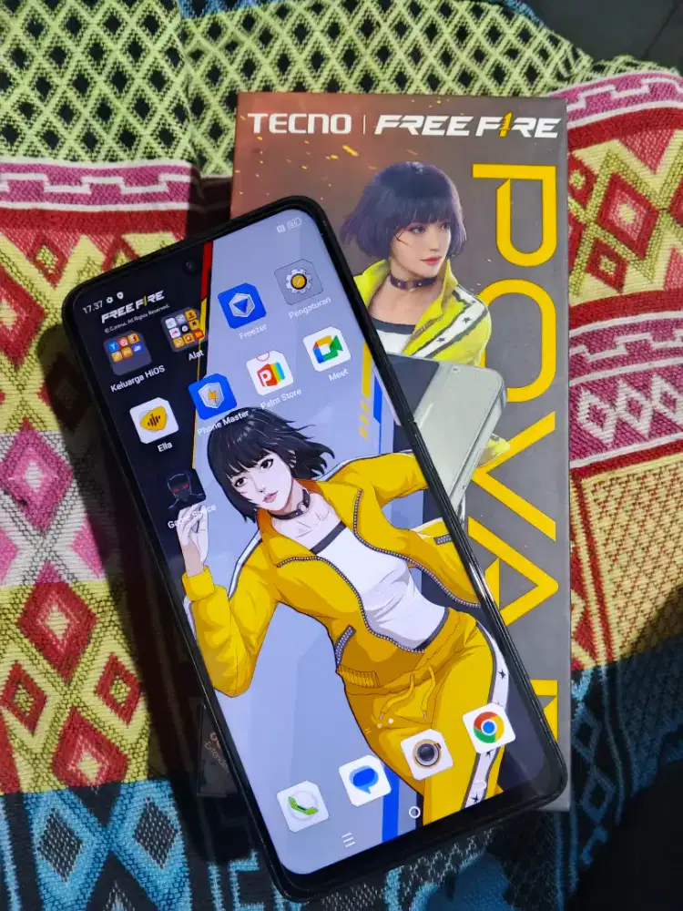Tecno vova 5 ram 8+8/256b hp aja batangan