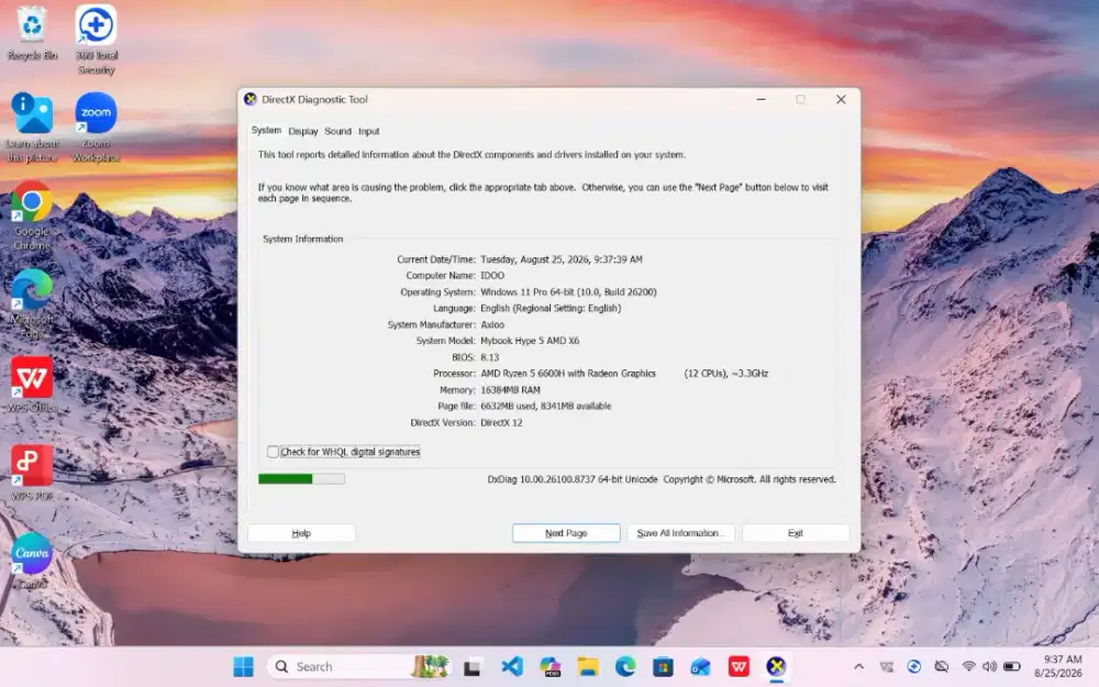 axioo hype 5 amd x6