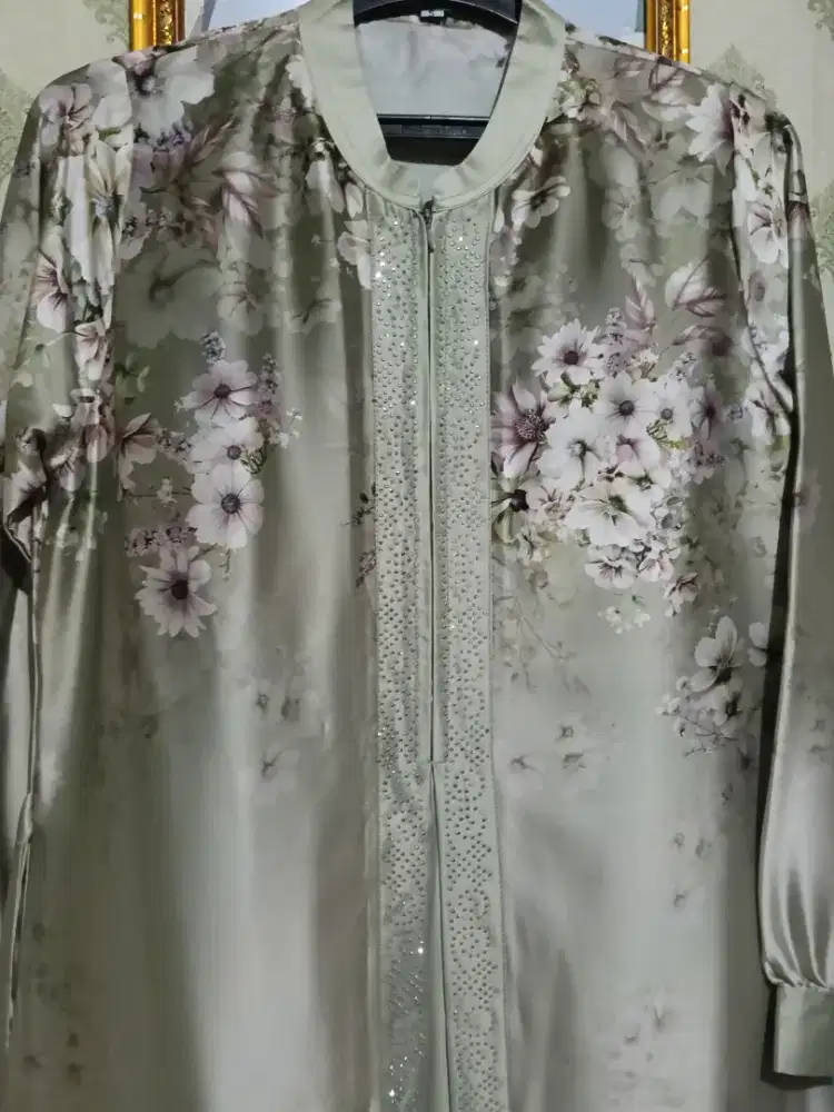 drees gamis satin silk