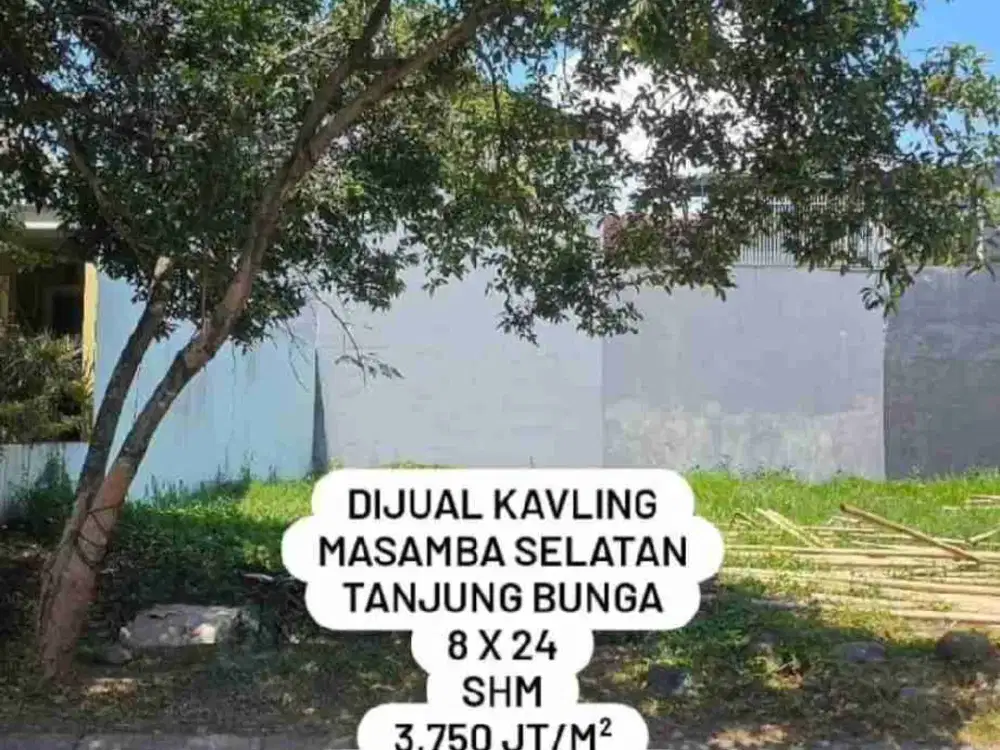 Dijual Kavling di Masamba Selatan Tjg Bunga Makassar