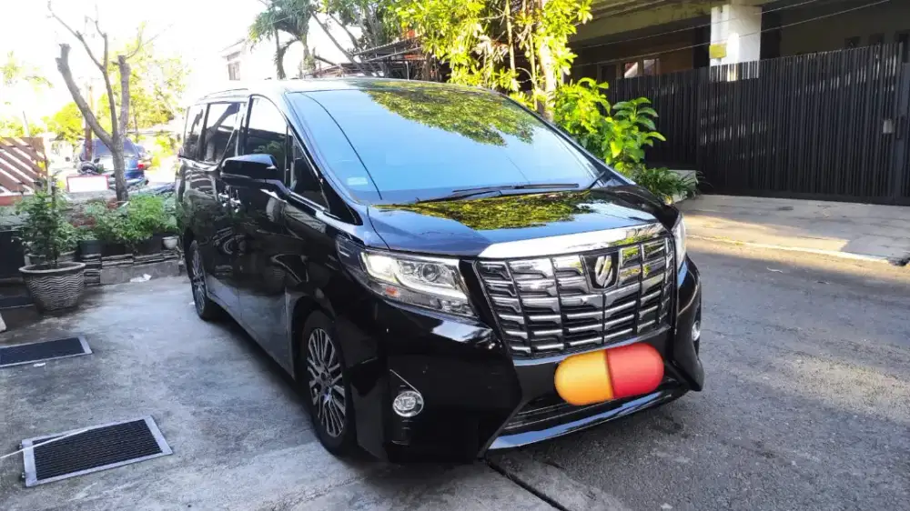 Alphard 2.5 G AT 2017 bkn Vellfire Denza