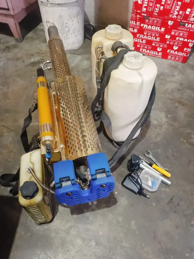 Mesin fogging pemakaian 2bulan