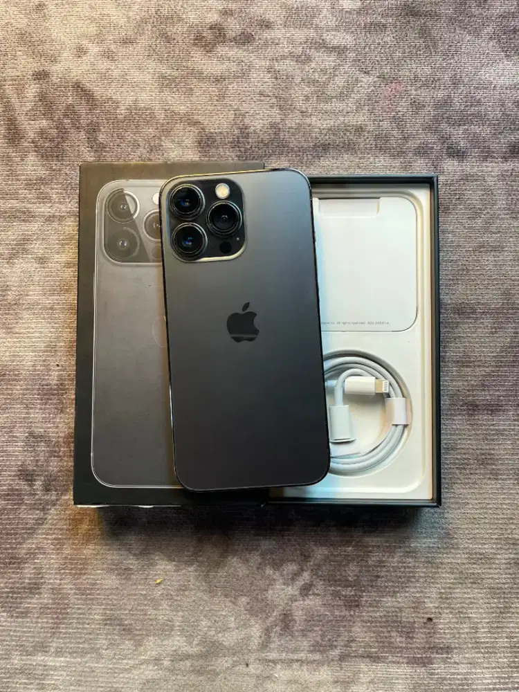 Dijual iPhone 13 Pro 128GB Graphite iBox