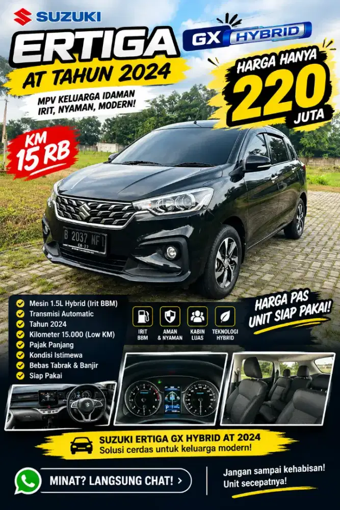 Suzuki Ertiga 2024 Hybrid