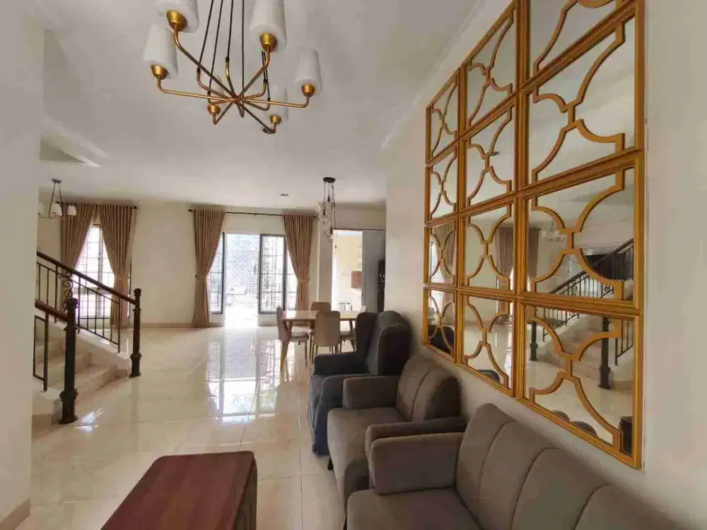 DISEWAKAN CLUSTER EXCLUSIVE DAN NYAMAN DI THE GREEN CLUSTER BELLAGIO BSD CITY, SERPONG, TANGSEL