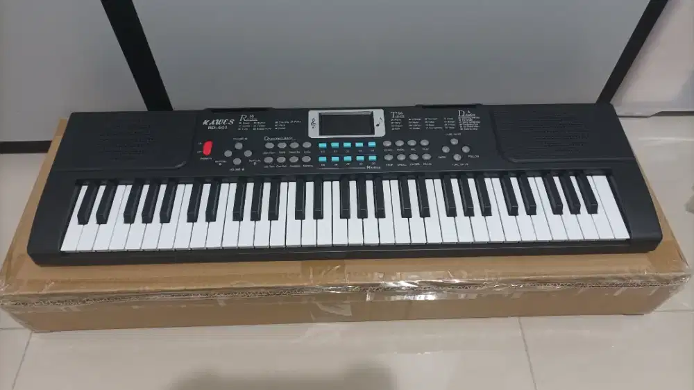 KAWES BD061 KEY ELECTRIC KEYBOARD PIANO DENGAN MICROPHONE