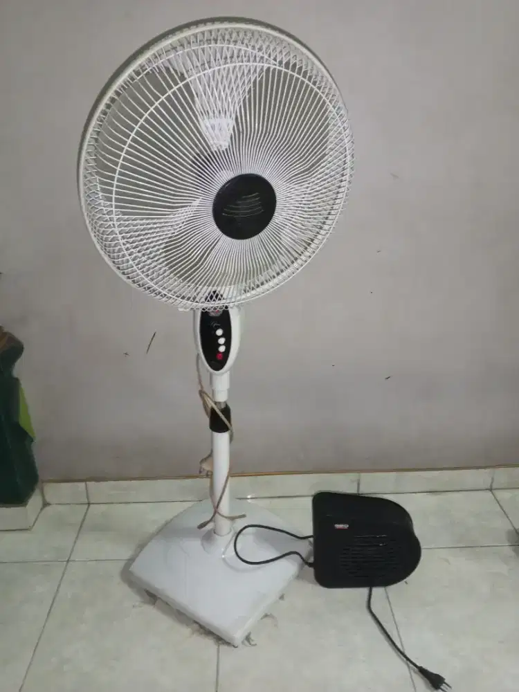 Kipas diri Maspion 16inc + perangkap serangga 2brg Rp.180rb net