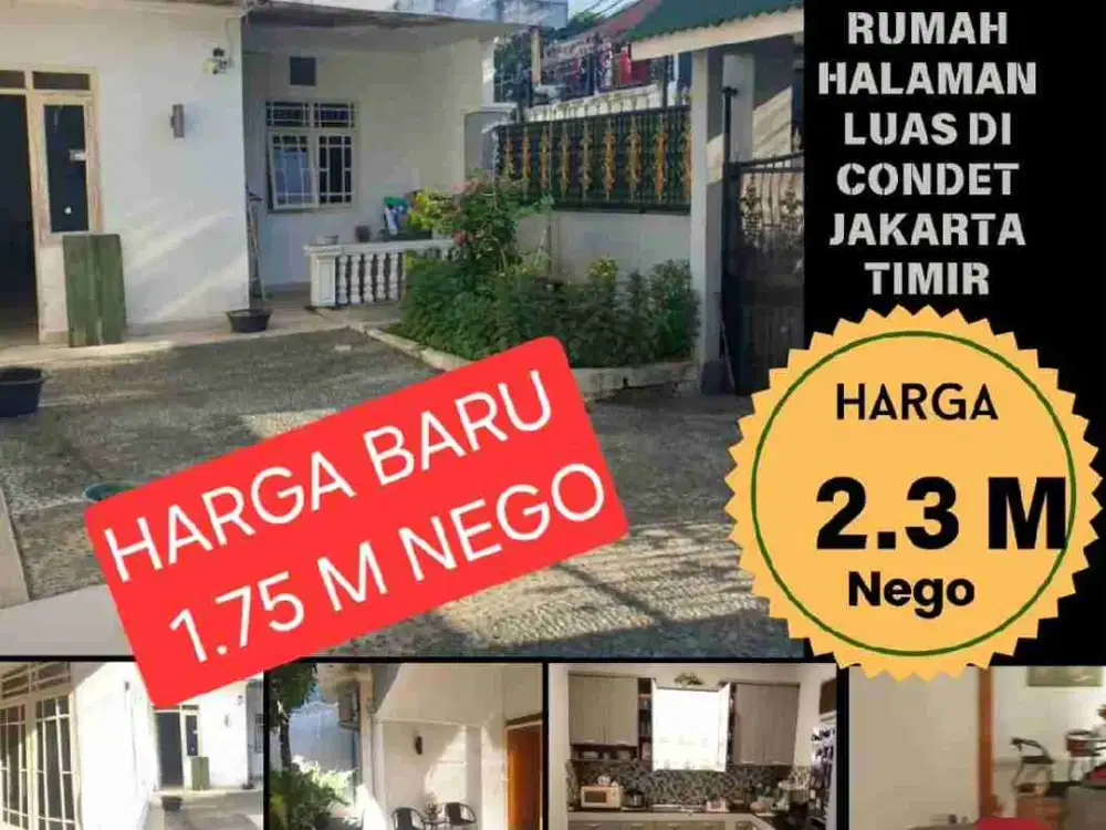 Rumah Siap Huni Bonus Kitchen Set di Condet Jakarta Timur