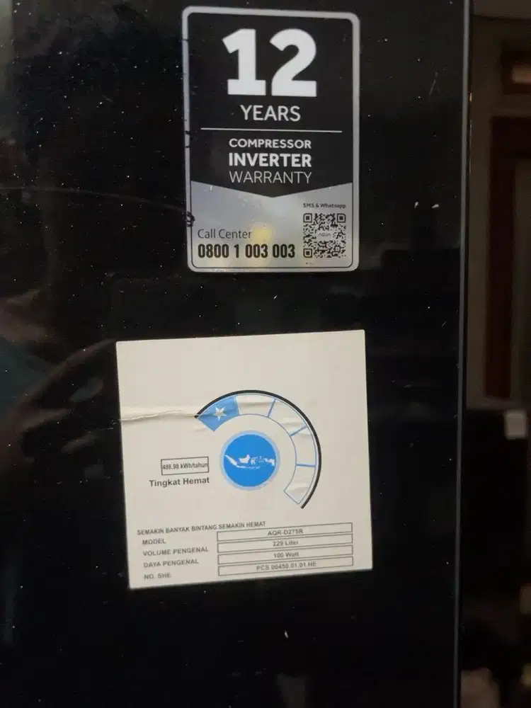 Kulkas AQUA INVERTER