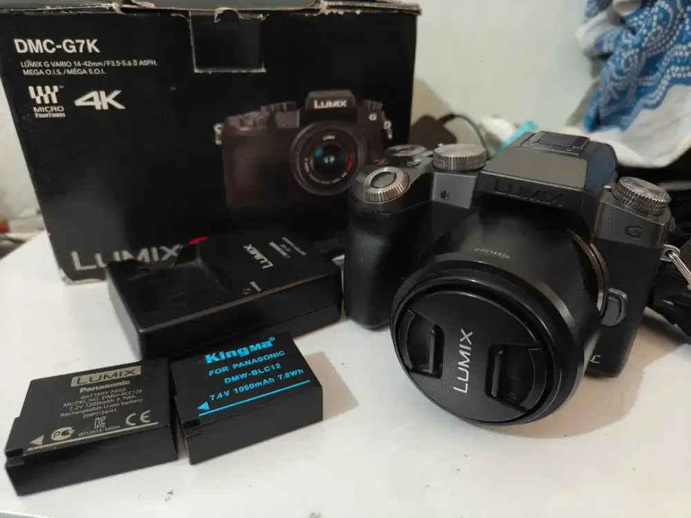 [WTS] Kamera Panasonic Lumix G7 + Lensa Kit 14-42mm