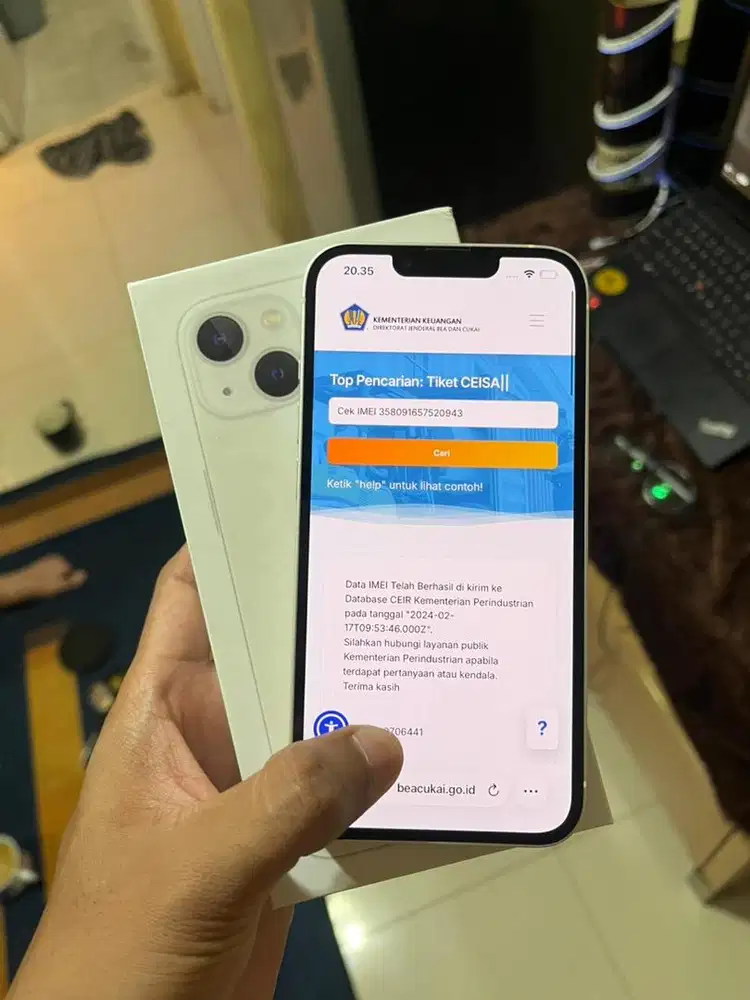 iphone 13 256 beacukai