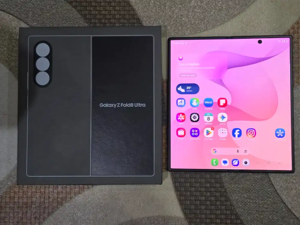 SAMSUNG ZFOLD Z FOLD 8 ULTRA 256GB|12GB SEIN BARU 1 MINGGU