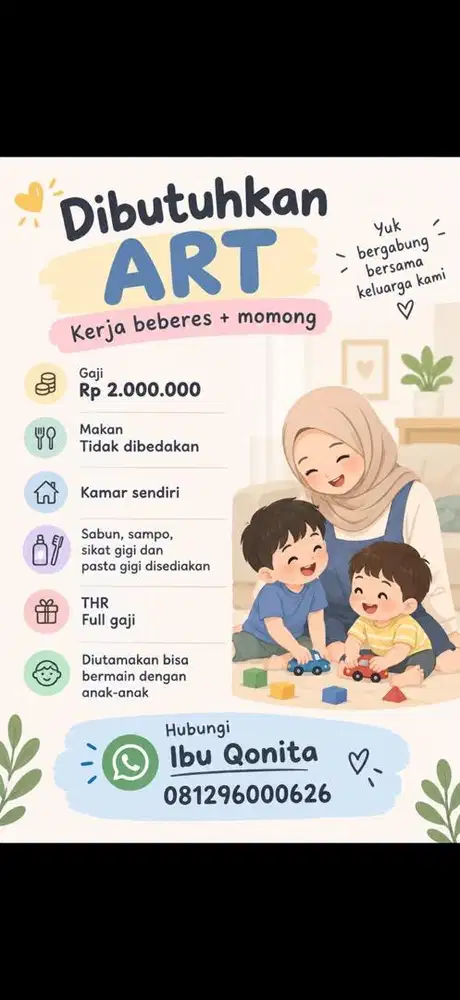 ART Momong Menginap
